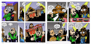 MediaDiet_GoodDayCork_ComicStrip_Colourful illustrations