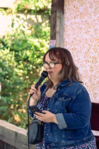 Sarah at Young Tongues of Cork 2024 by Good Day Cork