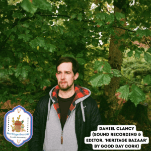 Daniel Clancy is a Limerick-based freelance audio-visual media producer working primarily in the community and arts sectors. A lifelong passion for radio, music and film has been channelled into creating radio series, audio features, documentaries, sound art and documentary films. Daniel has worked with Good Day Cork on 'It's Ok to not Be Ok', 'Potential', Chats with Elena Canty' &'Living Heritage' --- all radio documentaries from our catologue.